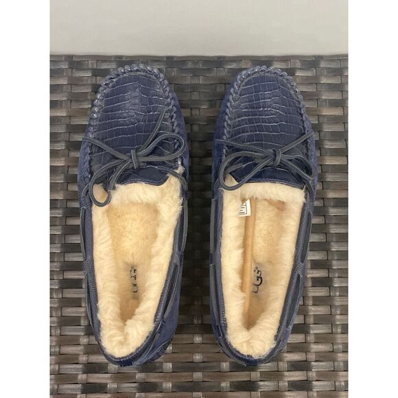UGGs Dakota Croco Moccasin shoes size 9 - Picture 6 of 6